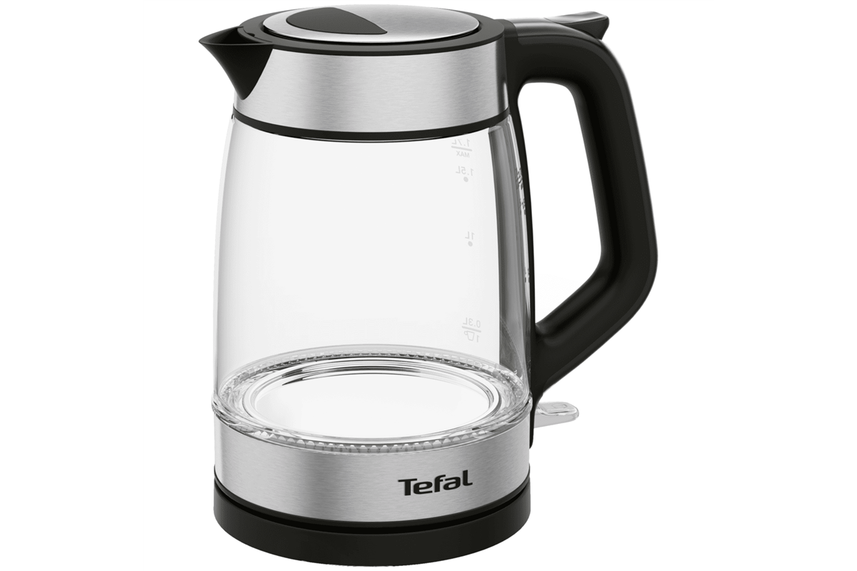 Rychlovarná konvice Tefal Glass KI605830 Černá/Nerezová
