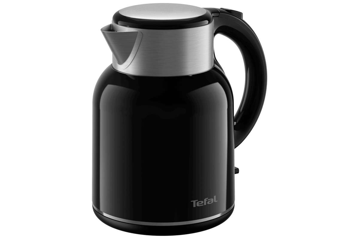 Rychlovarná konvice Tefal Thermo Protect XL KO1908E0 Nerezová/Černá
