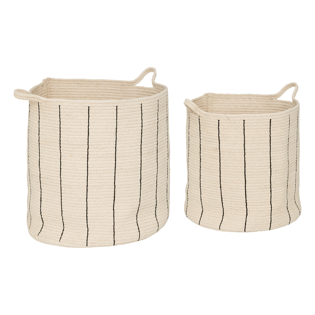 Sada 2 bavlněných košíků COSY