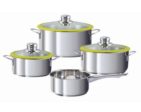 Sada hrnců (7 dílů) Kiwi, zelená