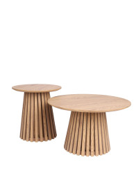 Sada konferenčních stolků Arezzo M, divoký dub (CT3874)
