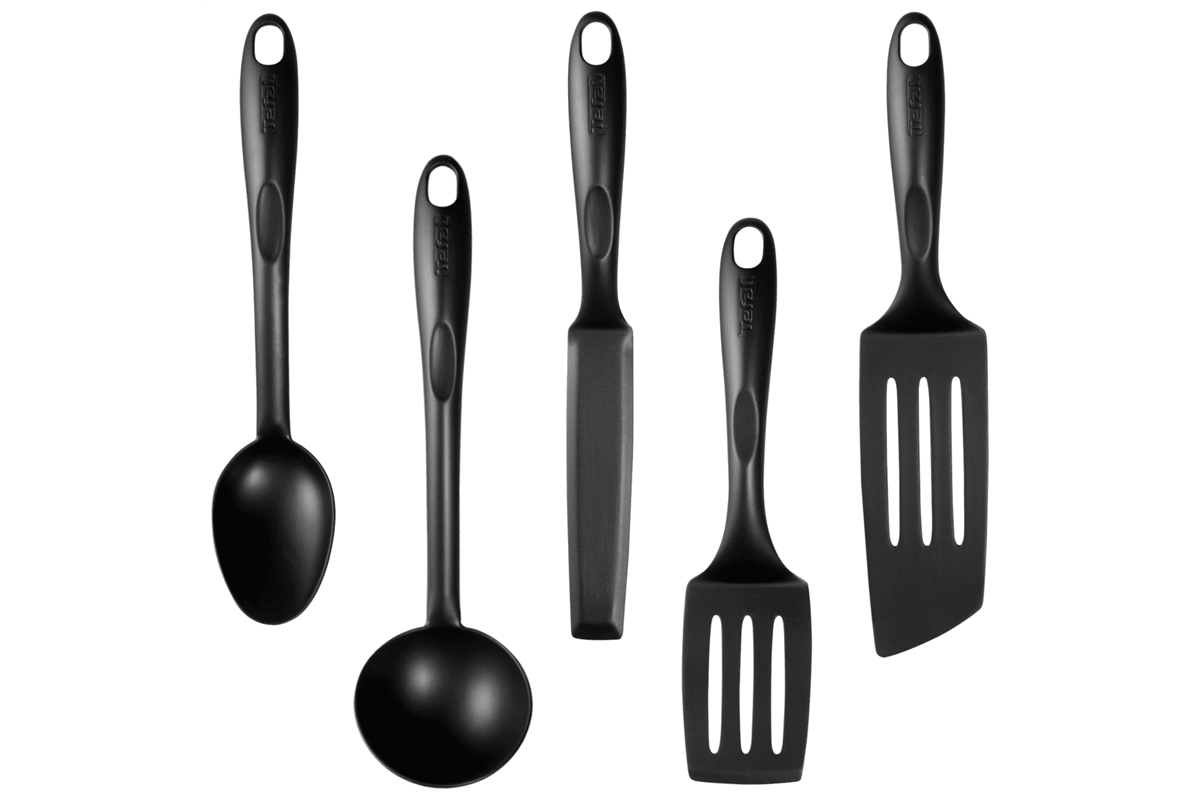 Sada kuchyňského náčiní Tefal Bienvenue 5 ks K001A504 Černá