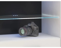 Sada LED osvětlení pro skleněné police (4 ks) bílé