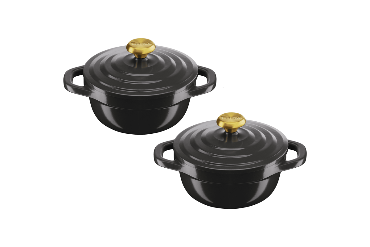 Sada mini kastrolů Tefal Air s poklicí E255S255 11 cm 2 ks