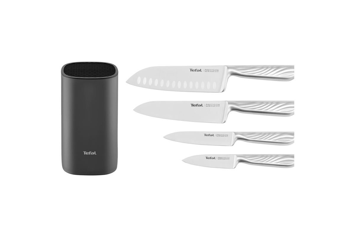 Sada nožů Tefal Precision K289S555 4 ks + Blok