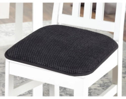 Sada podsedáků na židle (2 ks) 40x40 cm, antracitová