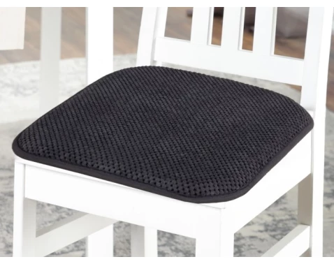 Sada podsedáků na židle (2 ks) 40x40 cm, antracitová