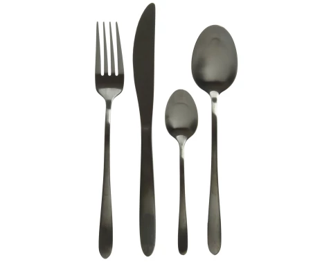 Sada příborů (16 dílů) Eleganz, černá
