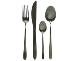 Sada příborů (16 dílů) Eleganz, černá