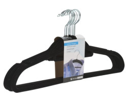 Sada ramínek (10 ks) černá plsť