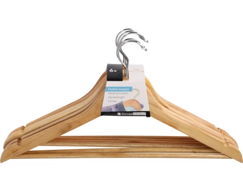 Sada ramínek (6 ks) dřevěná