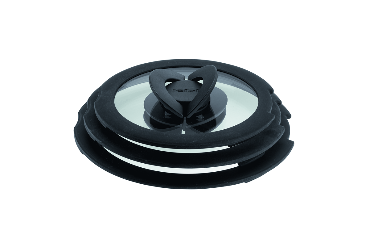Sada skleněných poklic Tefal Ingenio L9849053 16, 18 a 20 cm