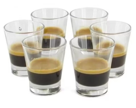 Sada skleniček (6 ks) Caffeino, 85 ml