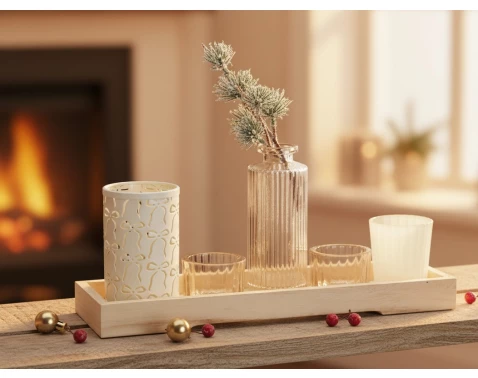 Sada svícnů na čajové svíčky