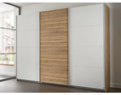 Šatní skříň Kulmbach, dub sonoma/bílá