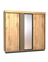 Šatní skříň LA19 s posuvnými dveřmi