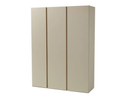 Šatní skříň Lucky, 145 cm, eukalyptově zelená/baltský dub