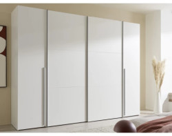 Šatní skříň Maturs, 267 cm, bílá