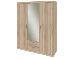 Šatní skříň Mega 141, dub sonoma