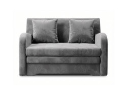 Šedá 2místná pohovka ARIO, rozkládací