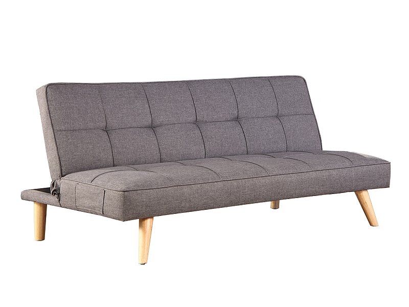 Šedá 3místná pohovka ZINA