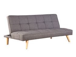 Šedá 3místná pohovka ZINA