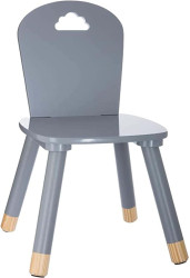 Šedá dětská stolička SWEETNESS
