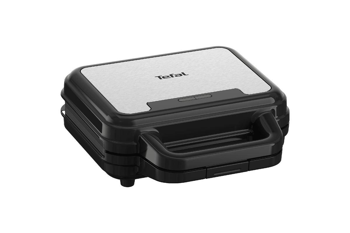 Sendvičovač Tefal UltraCompact 3v1 SW383D10 Nerezový/Černý