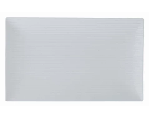 Servírovací podnos/talíř Cirque 24x11,5 cm, bílý