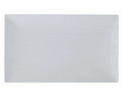 Servírovací podnos/talíř Cirque 24x11,5 cm, bílý