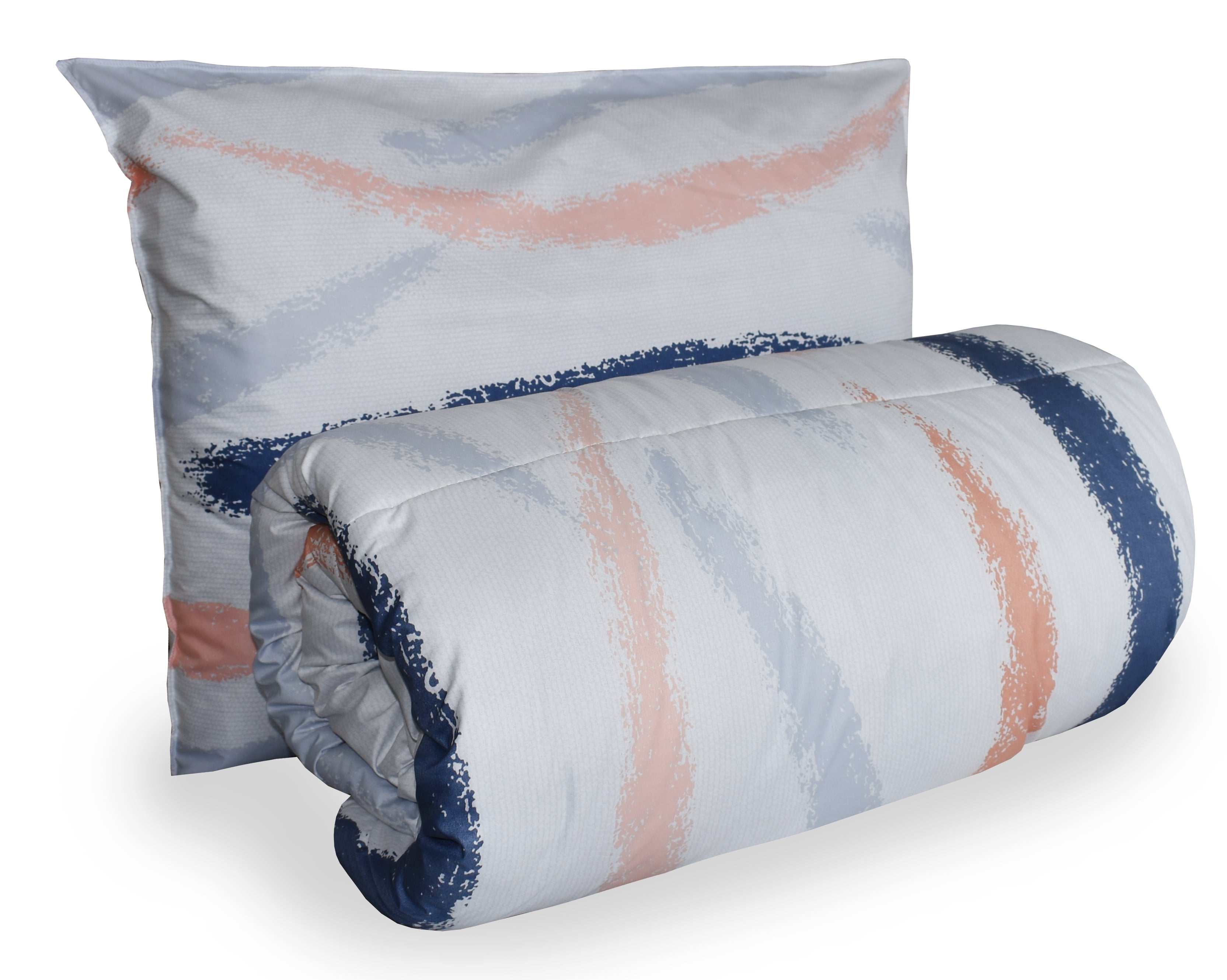 Set celoroční přikrývky 140 x 200 cm s polštářem 70 x 90 cm ARTLINE