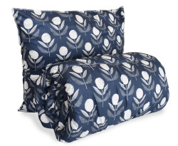 Set celoroční přikrývky 140 x 200 cm s polštářem 70 x 90 cm NOCTIS