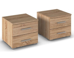 Set nočních stolků (2 ks) Isotta, dub sonoma