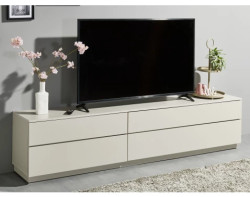 Široká TV skříňka Vince, béžová kašmír