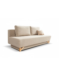 Skandinávská pohovka Atlanta s funkcí spaní a úložným prostorem 208 cm