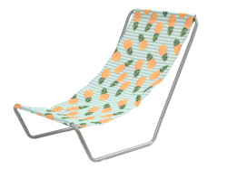 Skládací plážové lehátko SAND PINEAPPLE, barevné