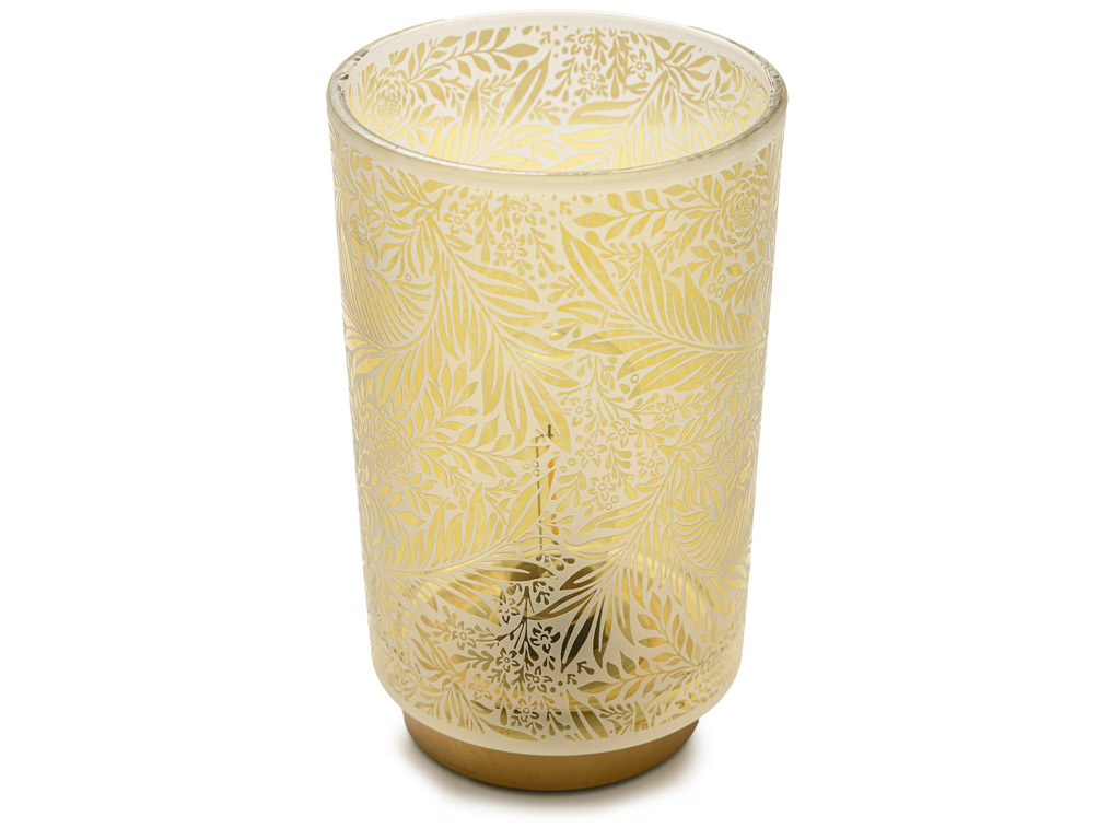 Skleněná LED dekorace SOLUNA, různé velikosti Velikost: L