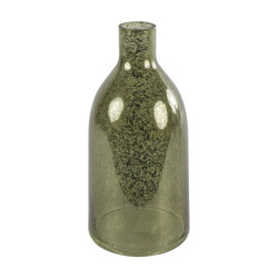 Skleněná váza ALIDA zelená - více velikostí Velikost: S