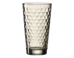 Sklenice Favo 400 ml, kouřově šedá