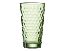 Sklenice Favo 400 ml, zelená