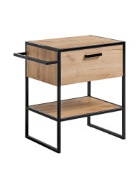 Skříňka pod umyvadlo loft 70 cm stojící se zásuvkou (BROOKLIN 825A FSC)