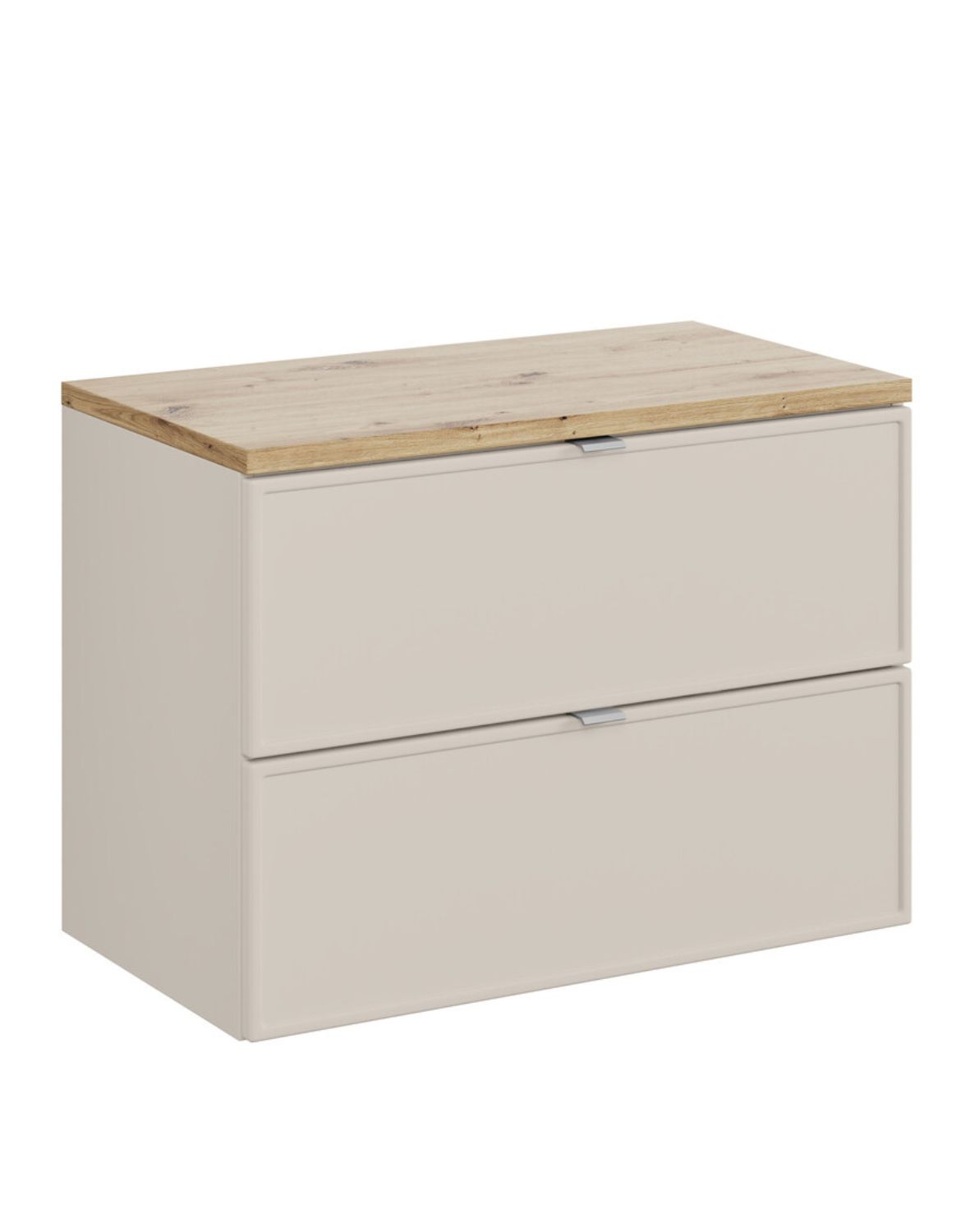 Skříňka pod umyvadlo s deskou Bella – Kašmír (SET-BC B ARTISAN 80CM)
