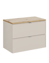 Skříňka pod umyvadlo s deskou Bella – Kašmír (SET-BC B ARTISAN 80CM)