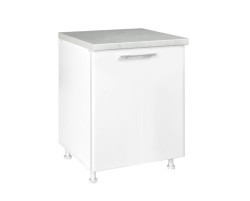 Spodní skříňka IN MDF D 60 1V - bílá lesk