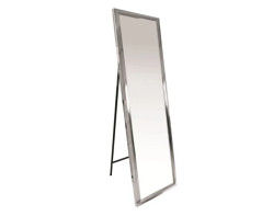 Stojací zrcadlo Armin, stříbrné