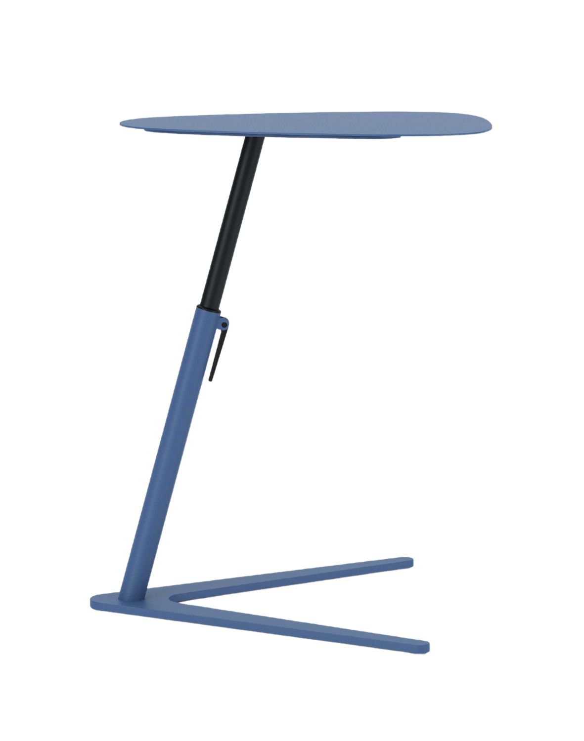 Stolek Semu s kovovou deskou, nastavitelná výška