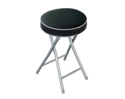 Stolička Ella, černá ekokůže