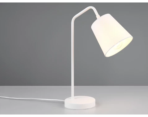 Stolní lampa Buddy, bílá