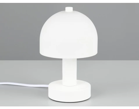 Stolní lampa Glenn, bílá