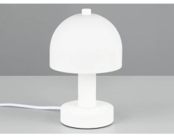 Stolní lampa Glenn, bílá